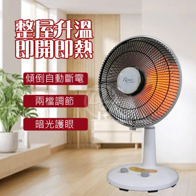 羅蜜歐 12吋碳晶定時電暖器(CKH-1268)