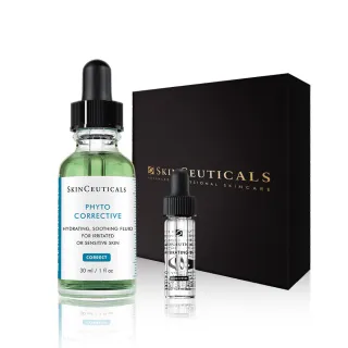 【Skin Ceuticals 修麗可】雙12限定王牌舒緩修紅救星★色修精華30ml禮盒_A(舒緩修護)