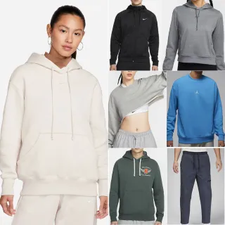 【NIKE 耐吉】薄外套 長袖 長褲 厚大學T 棉褲 運動褲 男帽T 女帽T 健身 休閒 男女款(FV7510063&)