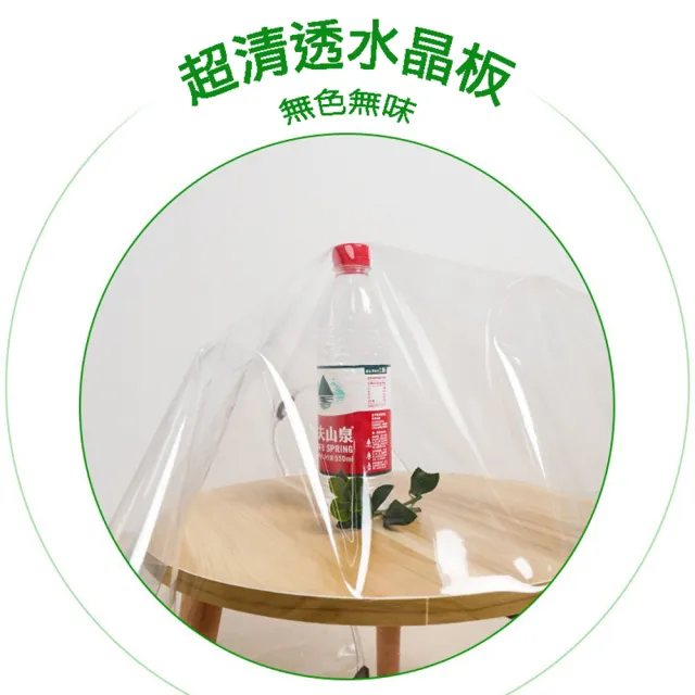 【寶盒百貨】120×200cm透明防水布PVC防雨布 戶外雨棚布(陽台樓頂遮雨防水 保護膜 防風擋雨  包邊附綁繩)