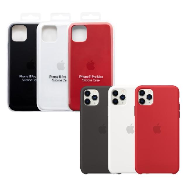 【Apple 蘋果】原廠 iPhone 11 Pro Max Silicone Case 矽膠保護殼(台灣公司貨)