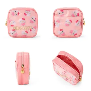 【小禮堂】雙11 Sanrio 三麗鷗 PVC方型化妝包 - 3D人物系列(平輸品)