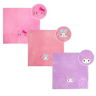 【小禮堂】Sanrio 三麗鷗 吸水速乾浴巾 - 大臉款 Kitty 美樂蒂 酷洛米(平輸品)