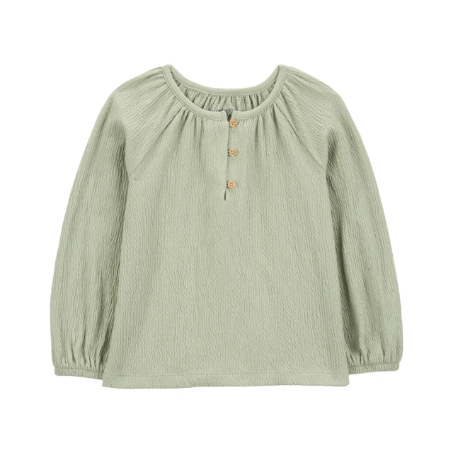 美國Carter’s官方授權 抹茶女孩的日常上衣(原廠公司貨 美國Carter’s官方授權 抹茶女孩的日常上衣(原廠公司貨