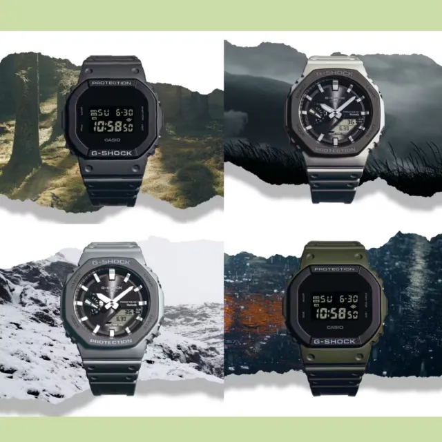 【CASIO 卡西歐】G-SHOCK Urban Utility 城市潮流 軍士墨灰 經典方型 DW-5610UU-8_43.8mm