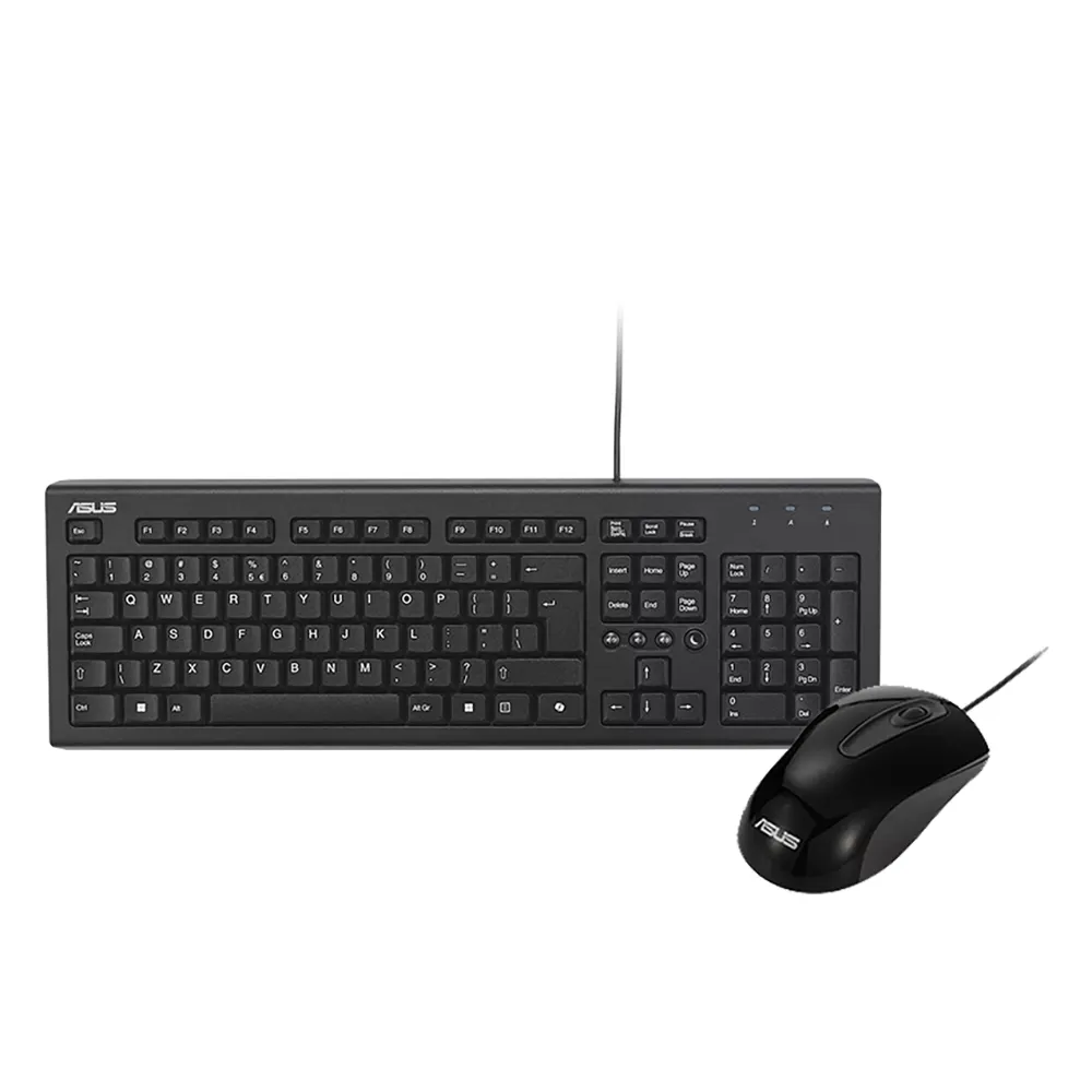 【ASUS 華碩】U2000 有線鍵盤滑鼠組 Copilot鍵