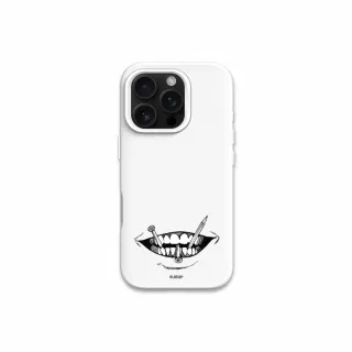 【RHINOSHIELD 犀牛盾】iPhone 16系列 SolidSuit背蓋手機殼/伊藤潤二系列-詛咒的笑容(伊藤潤二)