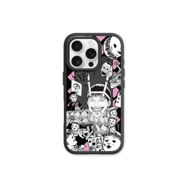 【RHINOSHIELD 犀牛盾】iPhone 16系列 SolidSuit MagSafe兼容 磁吸手機殼 雙一的快樂 伊藤潤二 