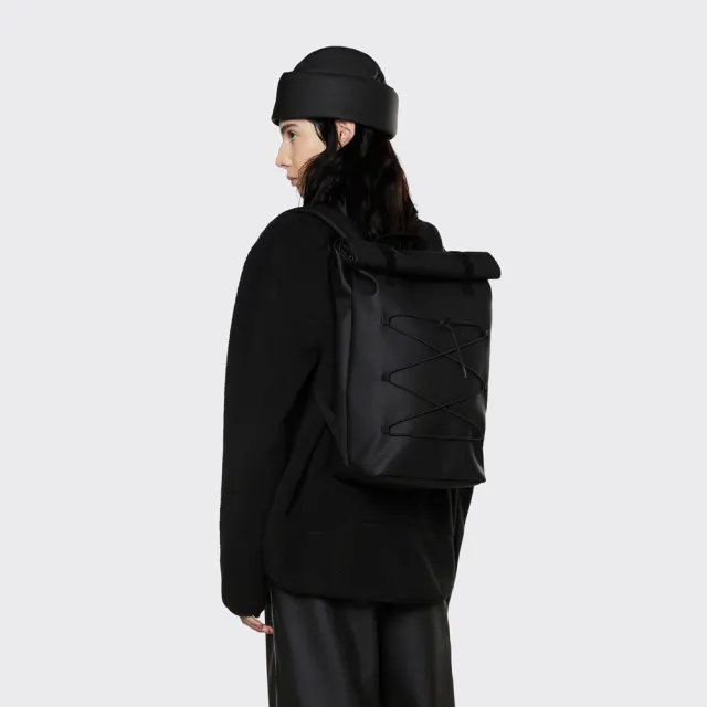 【Rains】Velcro Rolltop Backpack 防水維克羅捲蓋後背包(多色可選)