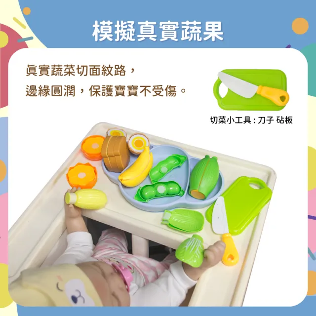 【OhBabyLaugh】蔬果切切樂(兩件組)