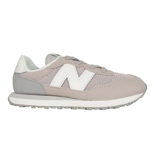 NEW BALANCE 17-21CM_男女中童休閒運動鞋-寬楦 237系列 復古 慢跑 NB N字鞋(PH237LGG)