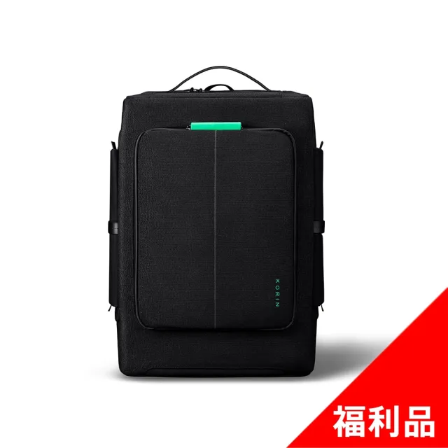 【Korin】雙11 HubPack 33 防割防盜後背包-黑色(福利品)