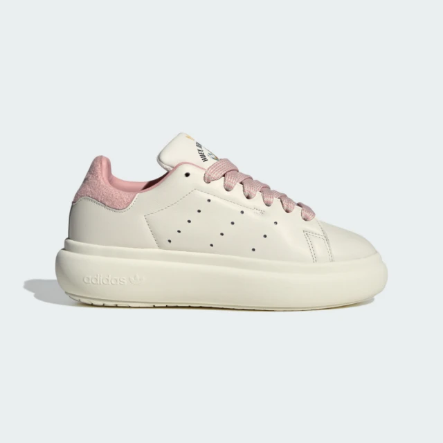 adidas 愛迪達 Stan Smith PF W 女 休閒鞋 DISNEY 唐老鴨系列 經典 厚底 米 粉(JR5454)