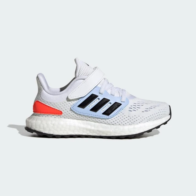 adidas 愛迪達 Pureboost 22 C 中童 慢跑鞋 運動 休閒 緩震 魔鬼氈 透氣 白 淺藍(GZ2601)