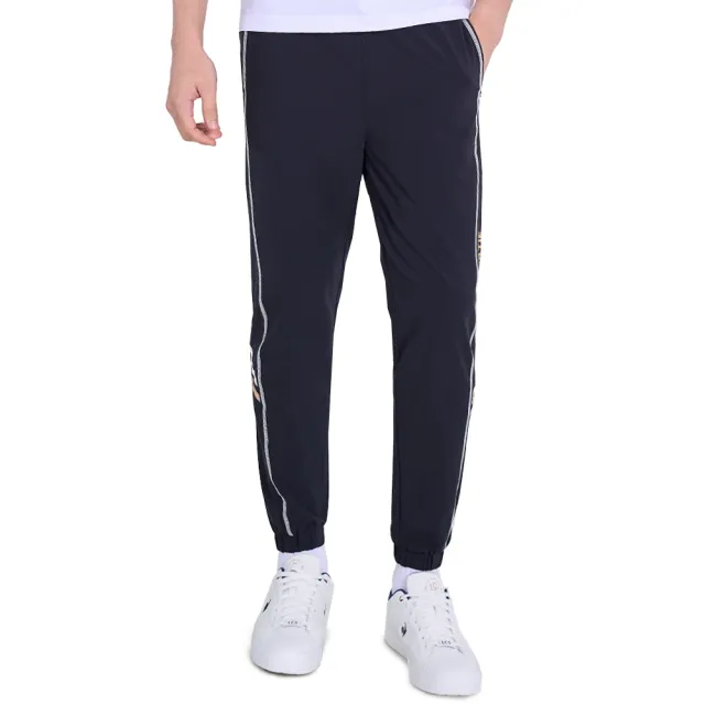 【LE COQ SPORTIF 公雞】運動TRAINING平織長褲 男女款-2色-LWU81672_LWU82672