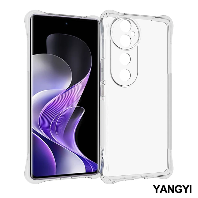 YANG YI 揚邑 VIVO V40 / V40 pro 四角氣囊清透散熱手機殼防刮防滑防摔保護殼