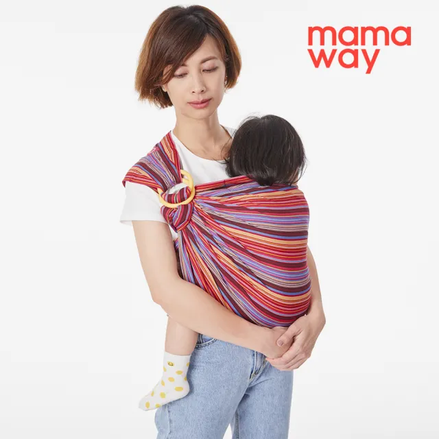 【mamaway 媽媽餵】育兒哺乳背巾(多款任選)