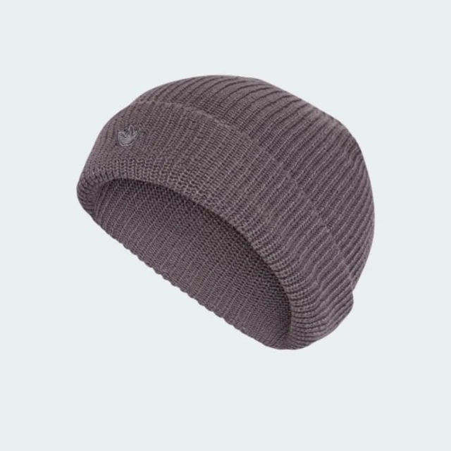 adidas 愛迪達 帽子 毛帽 運動帽 SHORT BEANIE 灰 IY7031