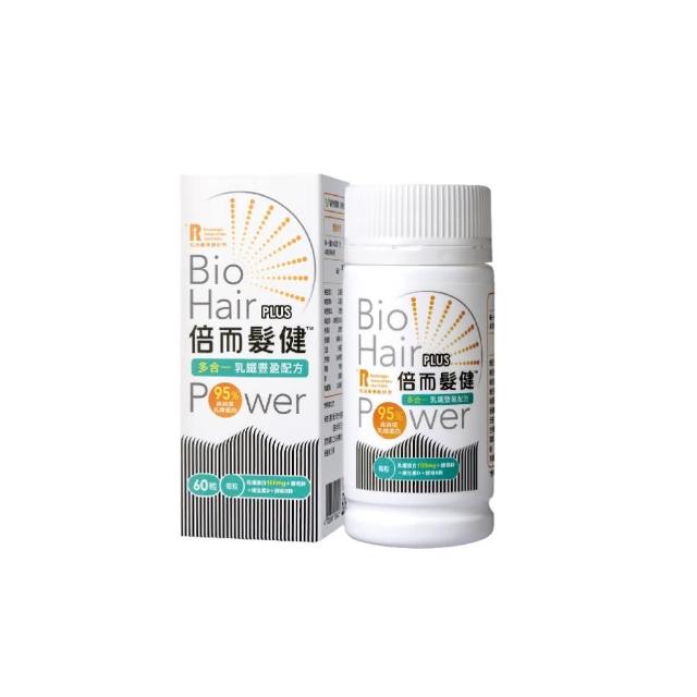 【Renorigin 肌活麗學】倍而髮健 Plus 多合一乳鐵豐盈配方 1瓶(60粒/瓶)