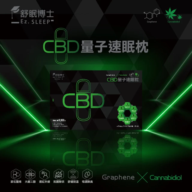 Ez.SLEEP 舒眠博士 CBD量子速眠枕