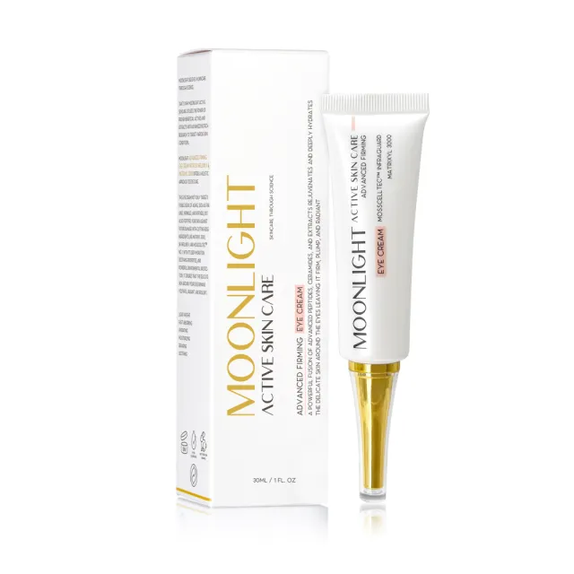 【Moonlight 莯光】超胜肽乳香緊緻精華眼霜 30mL(四重精華 打造緊緻雙眸)