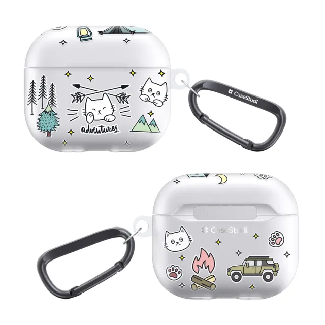 【Casestudi】AirPods 4 CAST 貓咪系列充電盒保護殼(AirPods 4 保護殼)