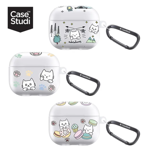 【Casestudi】AirPods 4 CAST 貓咪系列充電盒保護殼(AirPods 4 保護殼)