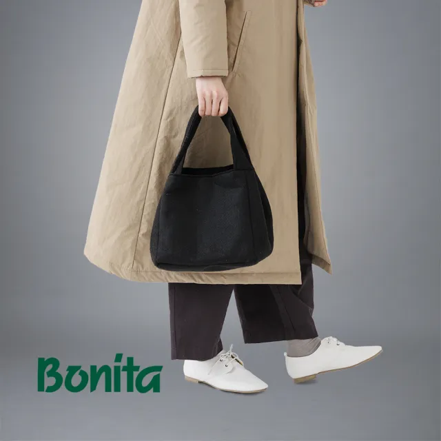 【Bonita 葆倪】氈毛方形兩用包-955-4505(日本進口方形二用包)
