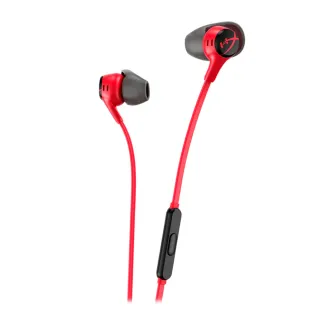 【HyperX】Cloud Earbuds II 電競入耳式附麥克風耳機 紅色(705L8AA)
