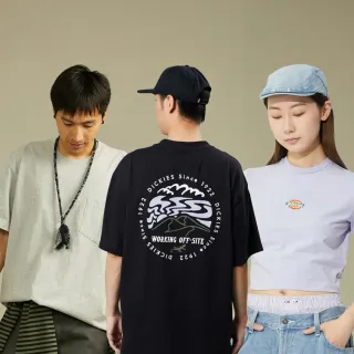 【Dickies】男女款印花短袖T恤(多款任選/上衣/雙12限定)