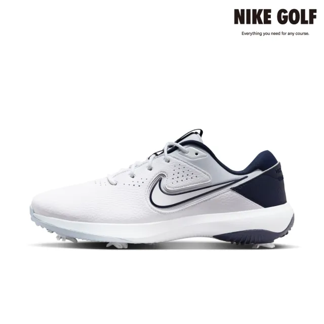 【NIKE GOLF】男款 Nike Victory Pro 3 寬版 Nike高爾夫球鞋(白色/灰色/黑曜石色)
