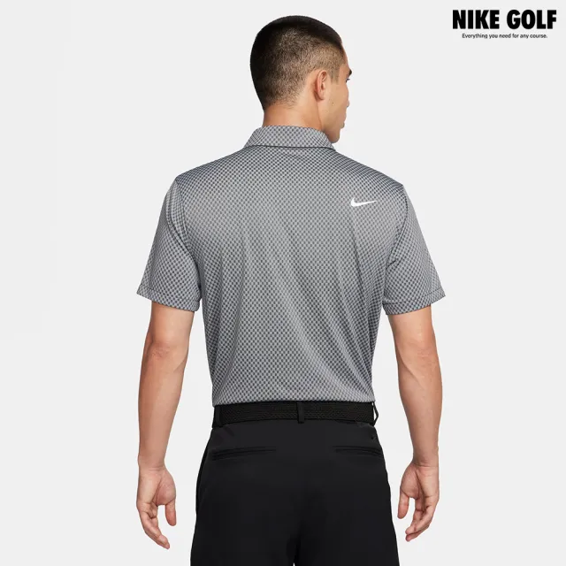 【NIKE GOLF】男款 Nike Tour DriFIT高爾夫球衫(黑色/深煙灰色/淺煙灰色/白色)