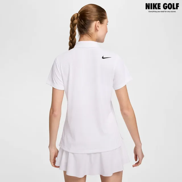 【NIKE GOLF】女款 Nike Tour DriFITADV短袖高爾夫球衫(白色)