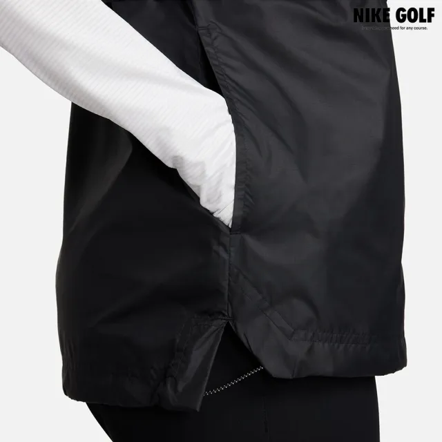 【NIKE GOLF】女款 Nike Tour Repel 高爾夫馬甲背心(黑色)