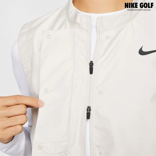 【NIKE GOLF】女款 Nike Tour Repel 高爾夫背心(淺骨白色)