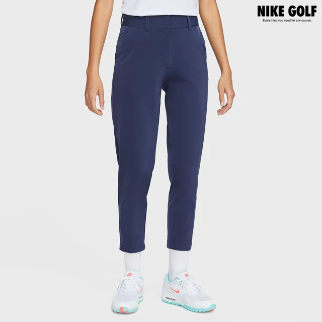 【NIKE GOLF】女款 Nike DriFIT Tour 高爾夫長褲(海軍藍色)