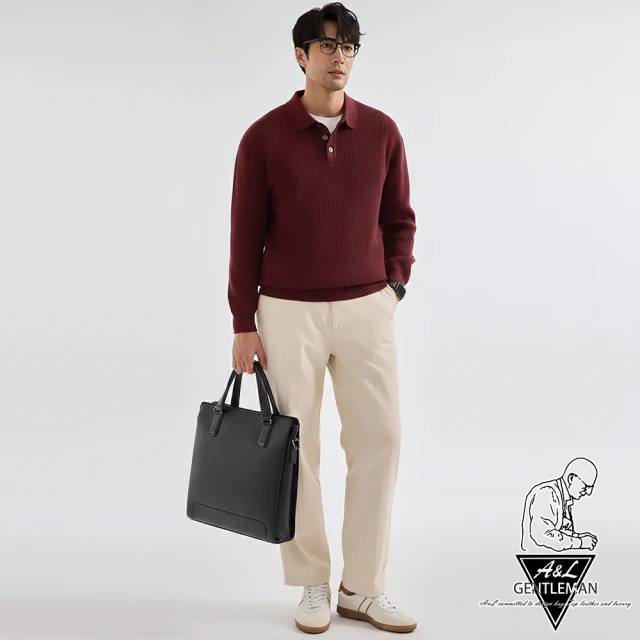 Michael Kors 男款 品牌LOGO牛仔布紋大款兩用