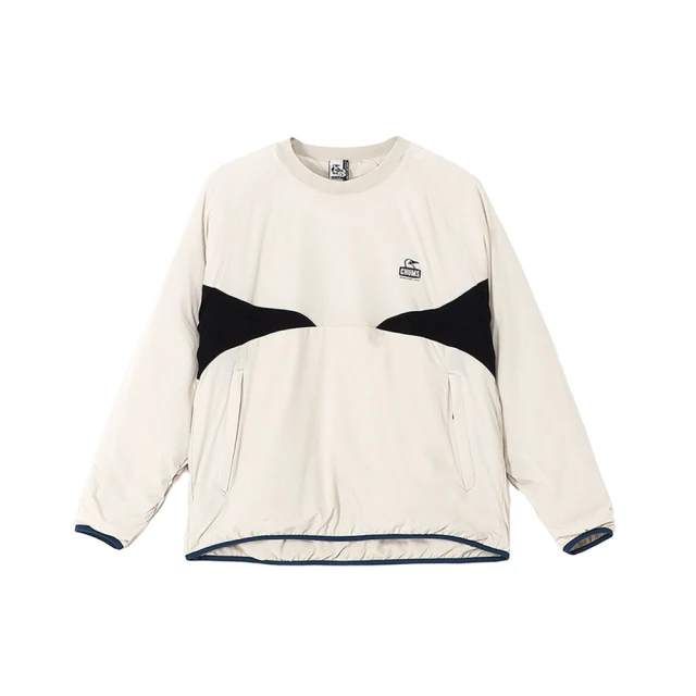 CHUMS CHUMS 休閒 Airtrail Stretch Padded Crew Top化纖上衣 淺灰色 男(CH012443G020)