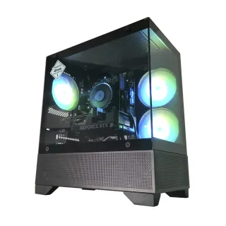 【華碩平台】i5 十核 GeForce RTX 4060 {天武殺手} 電競電腦(14400F/B760/16G/1TB SSD)