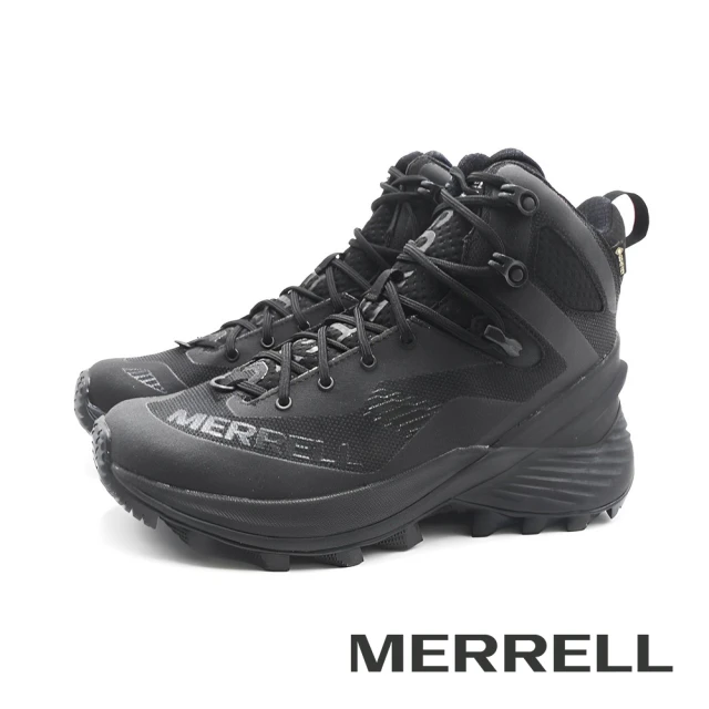 MERRELL 男 ROGUE TACTICAL GTX 輕量戶外戰術型防水越野運動鞋 男鞋(黑色)