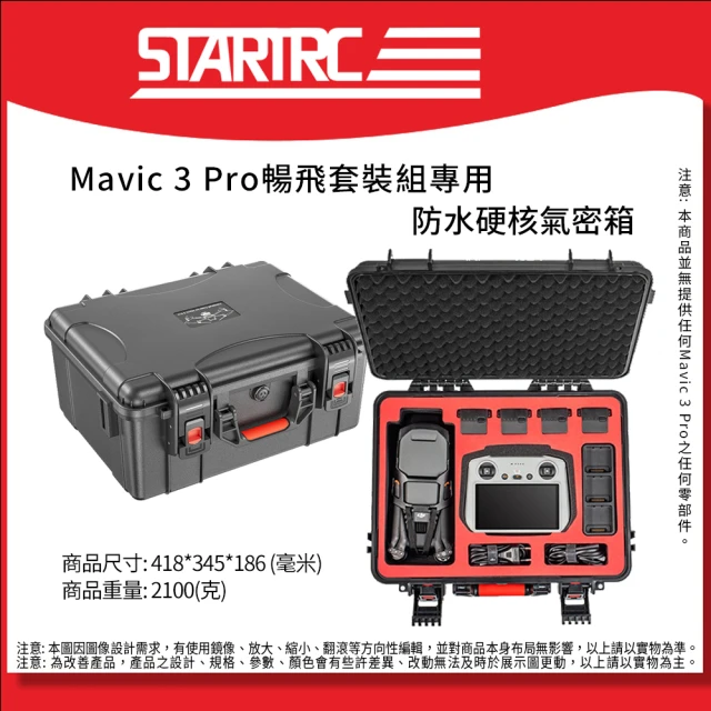 SunLight STARTRC Mavic 3 Pro-1120196 暢飛套裝 氣密箱(For DJI Mavic 3 Pro 暢飛套裝)