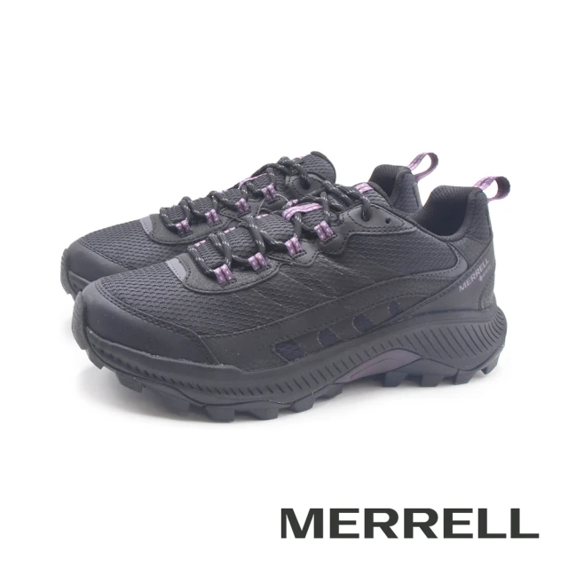 MERRELL 女 SPEED STRIKE 2 GTX 防水登山健行鞋 女鞋(黑紫色)