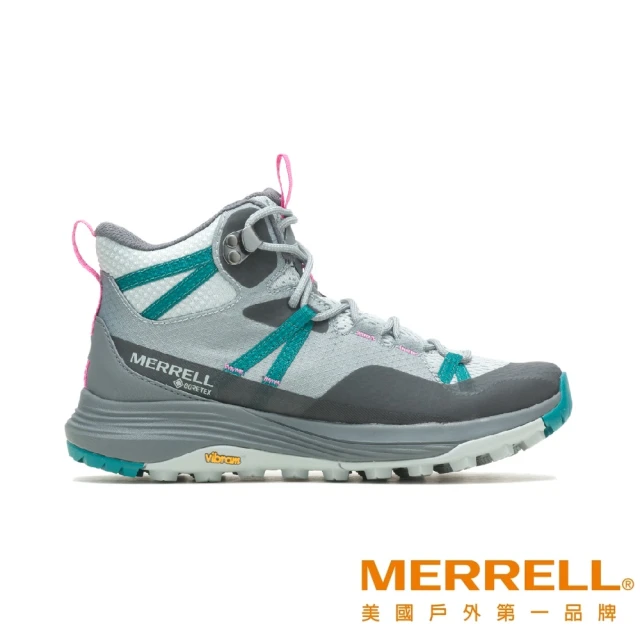 MERRELL SIREN 4 MID GORE-TEX☆ 防水中筒戶外登山鞋 綠灰 女款(ML037284)