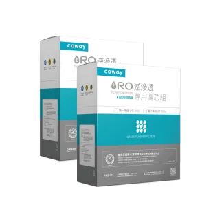 【Coway】RO逆滲透11吋專用全套濾芯組第一年+第二年份(適用P-160L淨水器)