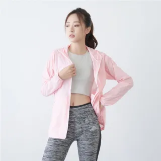 【PL Life】貝柔UPF40+羽量冰絲防曬外套(粉紅)