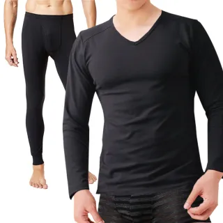 【PROMAN 豪門】任選4件組-速熱暖絨保暖衛生衣褲組M18XX(男衛生保暖內衣.發熱衣褲)