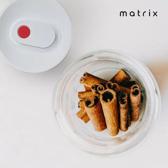 【Matrix】保鮮玻璃密封罐 800ml(寵物飼料 收納罐 保鮮盒 儲物罐 防潮盒 樂扣)