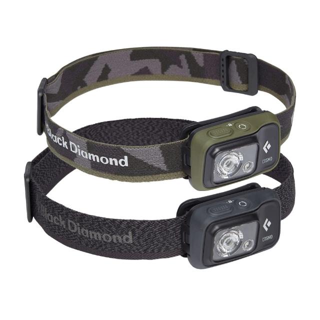 【Black Diamond】COSMO 350 頭燈 S22(夜跑頭燈 防水跑步頭燈 充電頭燈 LED頭戴燈 登山露營釣魚)