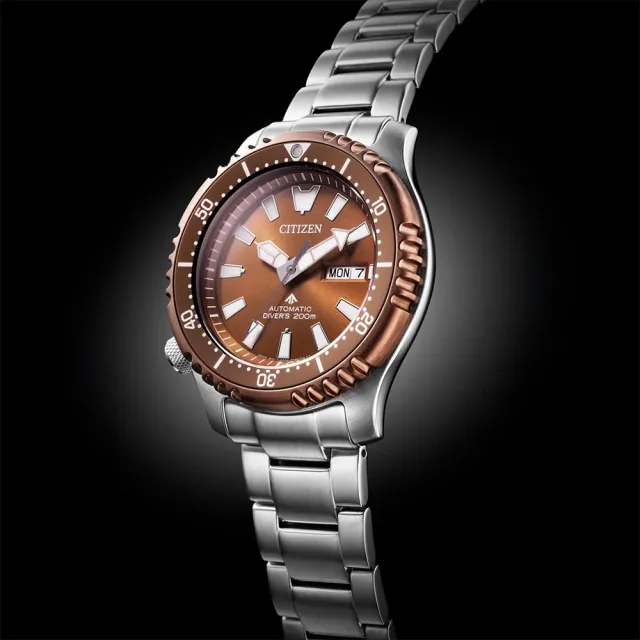 【CITIZEN 星辰】Promaster 鋼鐵河豚 限量 潛水錶 機械錶(NY0164-65X)