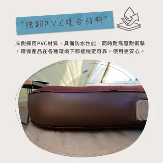 【NUIT 努特】魔幻時光XL號 波浪型獨立筒電動充氣床 露營充氣床墊 電動充氣床墊 內建電動幫浦(NTB368)